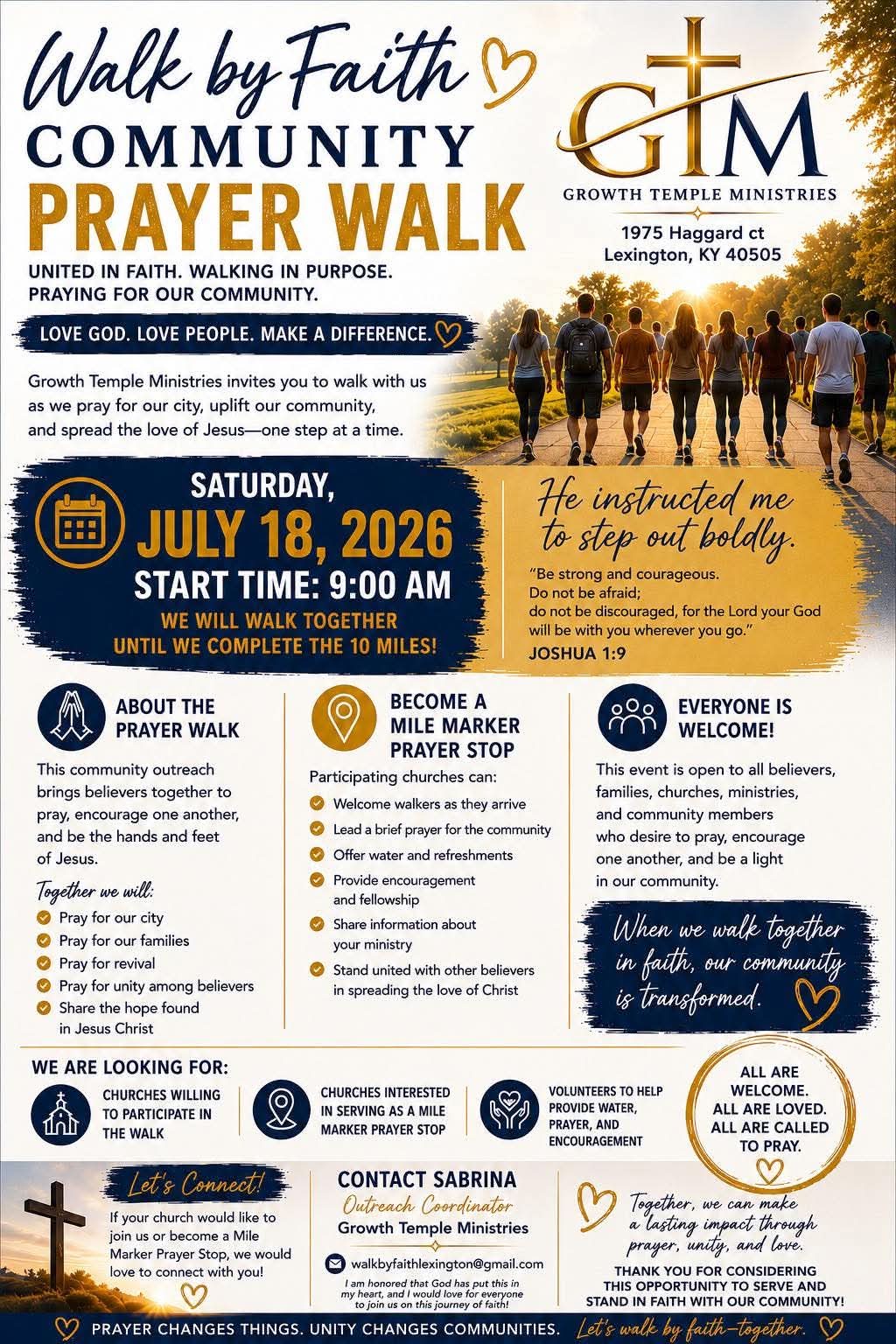 Community Prayer Walk